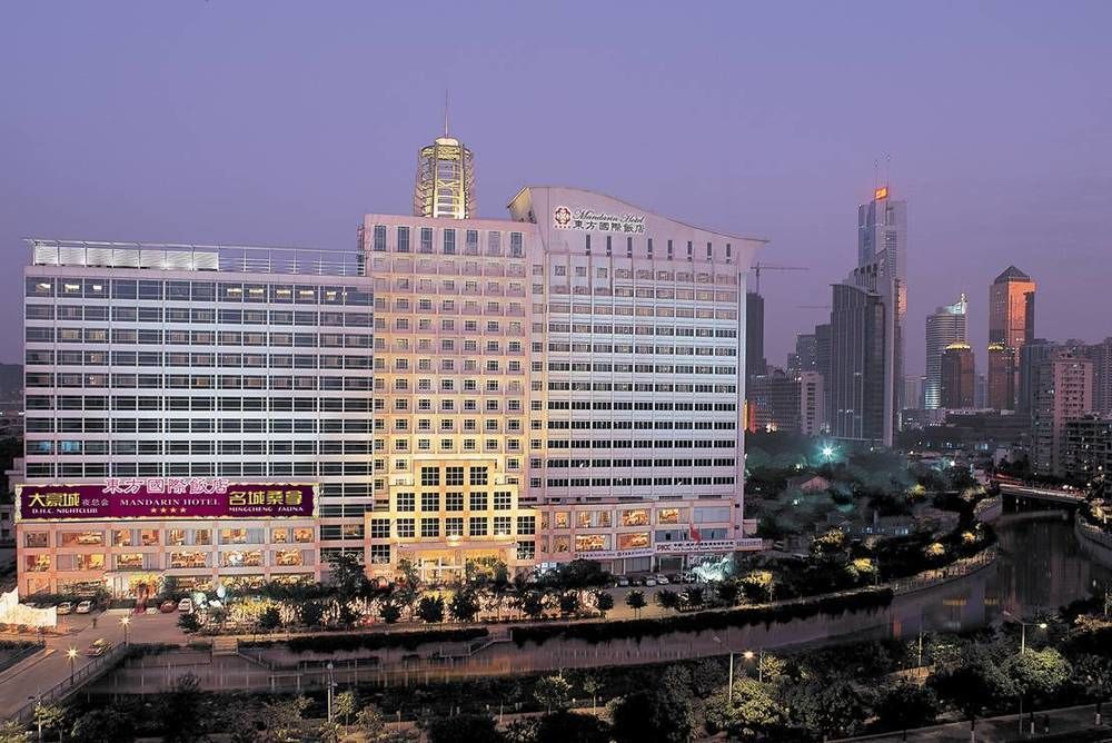 Mandarin Hotel Kanton Exterior foto